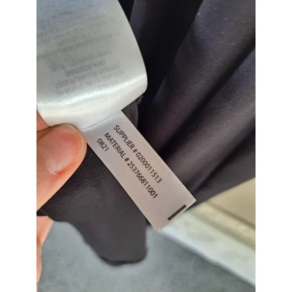 Lauren Ralph Lauren Black Gown Sequined Flutter Sleeves Size 14 Draped  Women's - Picture 7 of 11